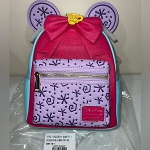 Loungefly Disney Minnie Mouse Main Attraction Collection Mad Tea Party Backpack
